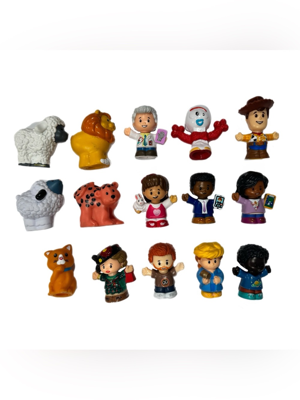 Fisher-Price Little People mixed lot Disney Toy Story National Lampoon animals